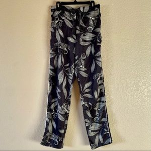 Etam dark grey satin sleeping pants